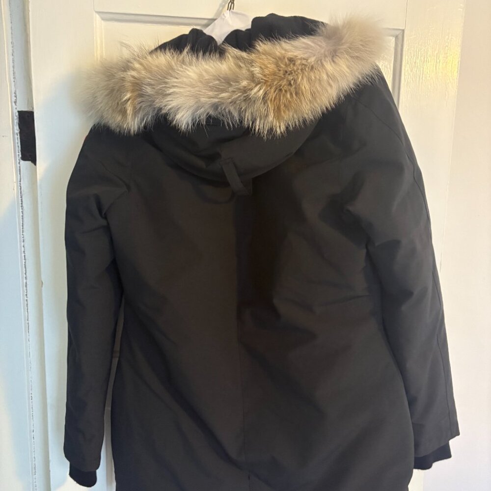 CANADA GOOSE 3037L VICTORIA Down Parka Heritage Jacket Detach Fur Hood Coat L - Picture 5 of 10